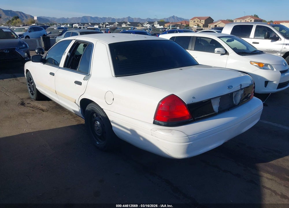2010 FORD CROWN VICTORIA POLICE/POLICE INTERCEPTOR VIN: 2FABP7BV8AX106081