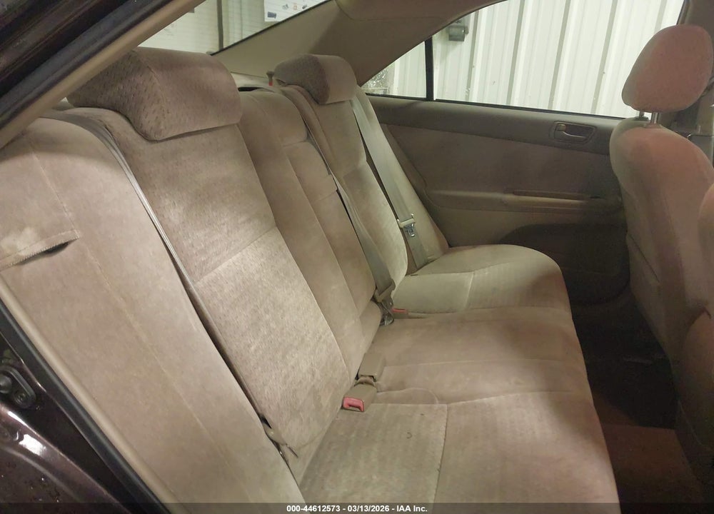 2002 TOYOTA CAMRY LE VIN: 4T1BE32K92U518559