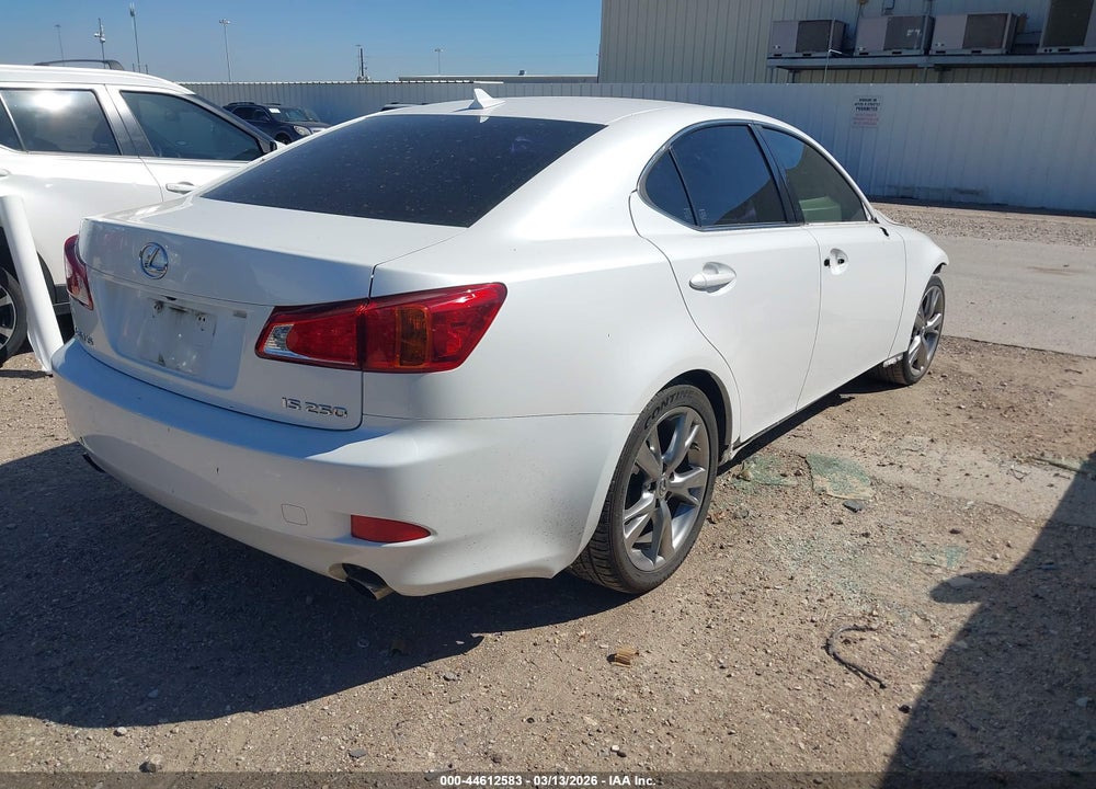 2010 LEXUS IS 250 VIN: JTHBF5C28A5127521
