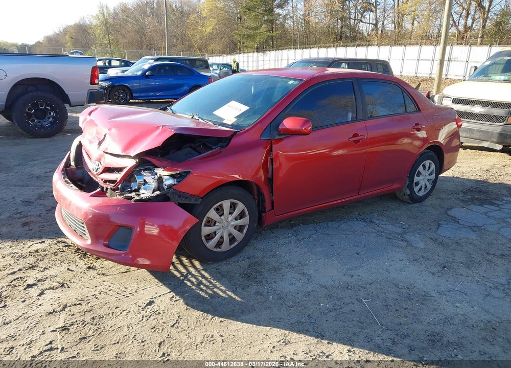 2011 TOYOTA COROLLA LE VIN: JTDBU4EEXBJ092806