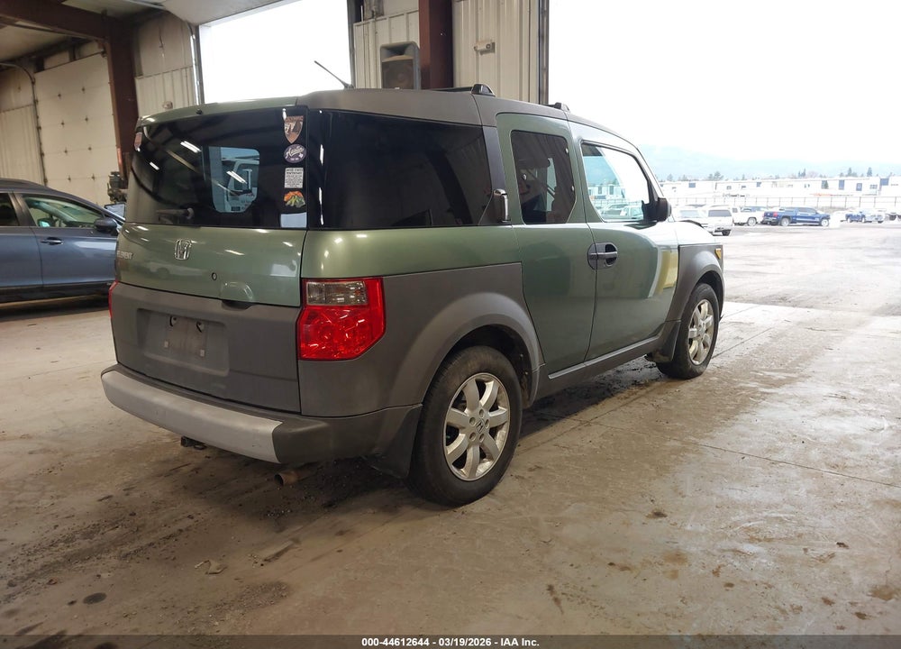 2004 HONDA ELEMENT EX VIN: 5J6YH28574L037732