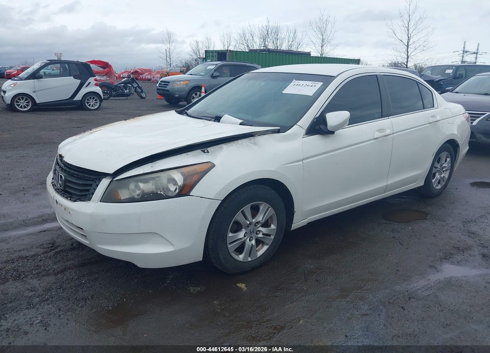 2009 HONDA ACCORD 2.4 LX-P VIN: 1HGCP26489A194770