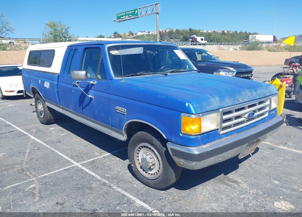 1987 FORD F250 VIN: 1FTHX25H3HKA11311