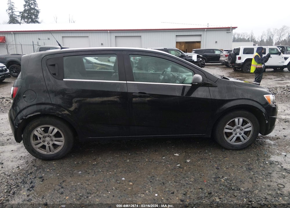 2014 CHEVROLET SONIC LT AUTO VIN: 1G1JC6SH8E4215796