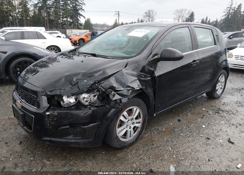 2014 CHEVROLET SONIC LT AUTO VIN: 1G1JC6SH8E4215796