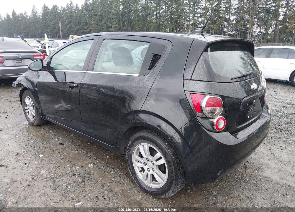 2014 CHEVROLET SONIC LT AUTO VIN: 1G1JC6SH8E4215796