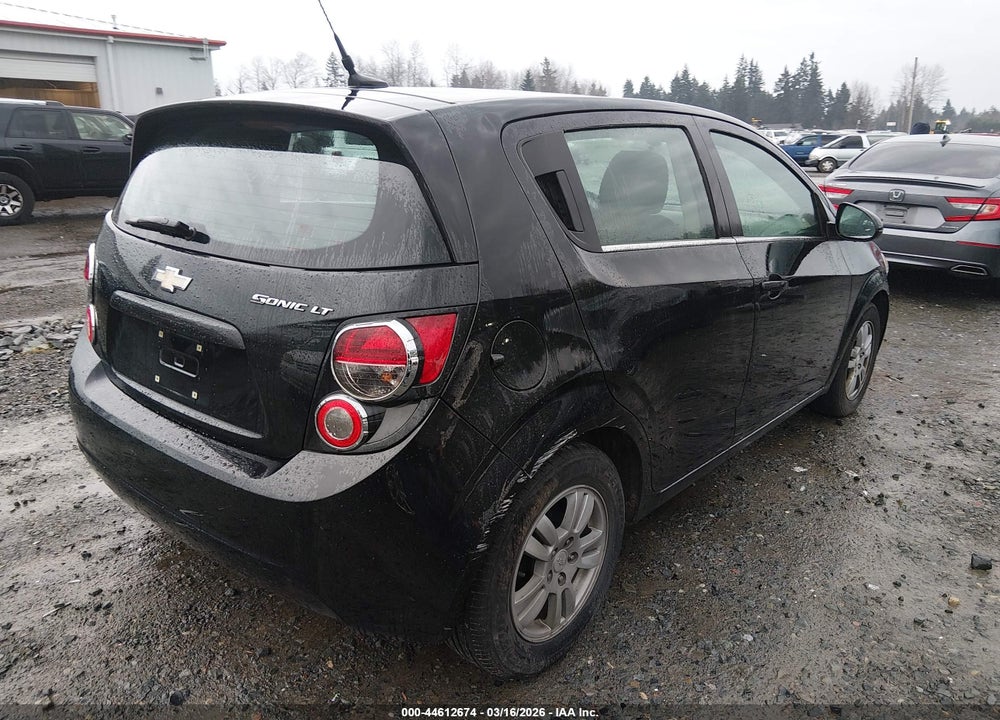 2014 CHEVROLET SONIC LT AUTO VIN: 1G1JC6SH8E4215796