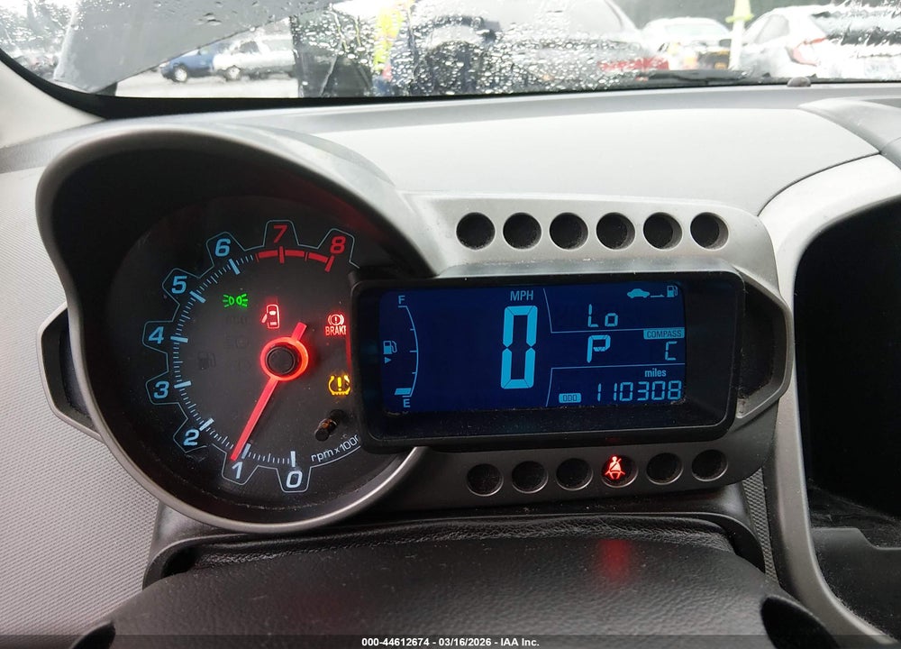2014 CHEVROLET SONIC LT AUTO VIN: 1G1JC6SH8E4215796