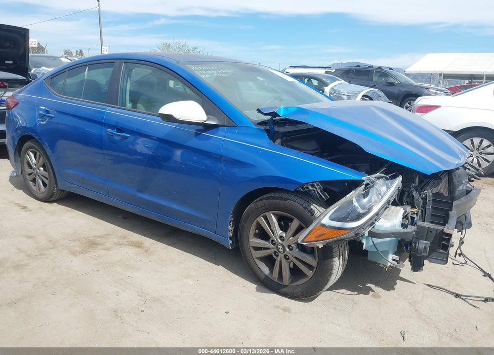 2017 HYUNDAI ELANTRA SE VIN: KMHD84LF4HU144880