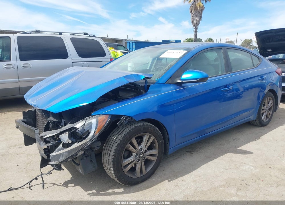 2017 HYUNDAI ELANTRA SE VIN: KMHD84LF4HU144880