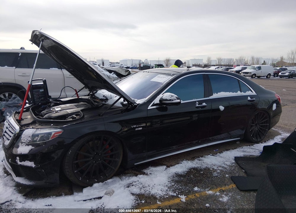 2014 MERCEDES-BENZ S 63 AMG 4MATIC VIN: WDDUG7JB0EA036834