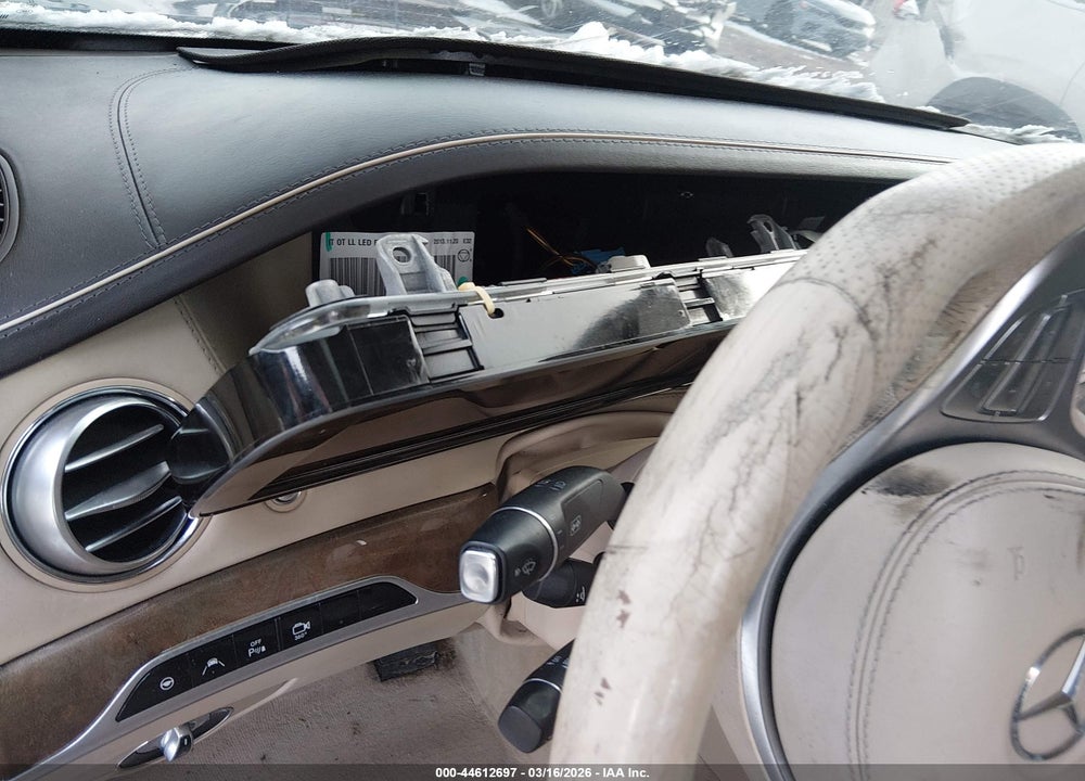 2014 MERCEDES-BENZ S 63 AMG 4MATIC VIN: WDDUG7JB0EA036834