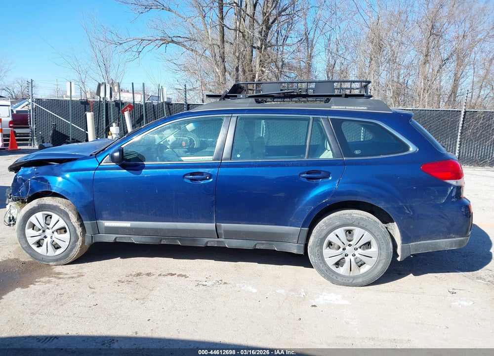 2011 SUBARU OUTBACK 2.5I VIN: 4S4BRBAC6B3318818