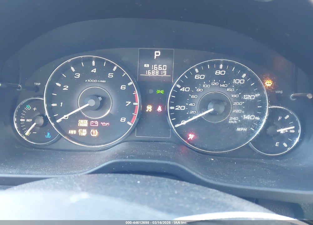 2011 SUBARU OUTBACK 2.5I VIN: 4S4BRBAC6B3318818