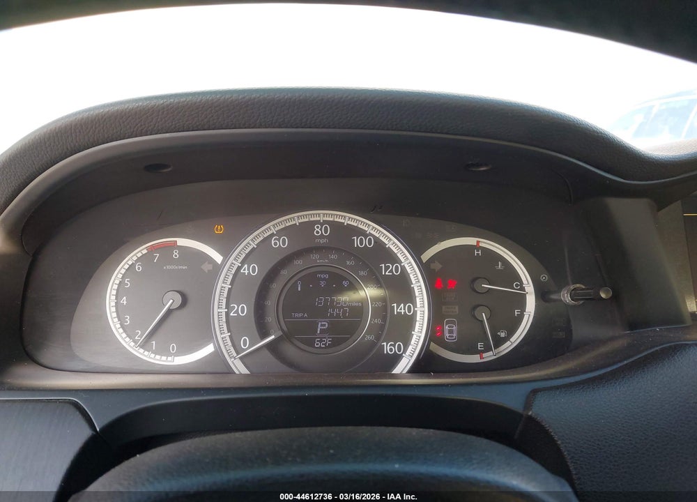 2013 HONDA ACCORD EX-L VIN: 1HGCR2F8XDA053818