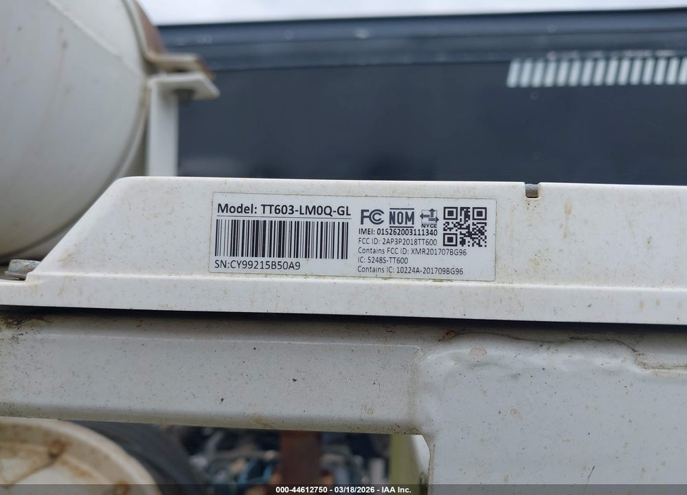 2020 TRAILER MGS INC 19 EQUIPMENT VIN: 16MBB1921LF080190