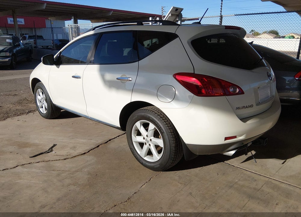 2010 NISSAN MURANO SL VIN: JN8AZ1MU6AW016106