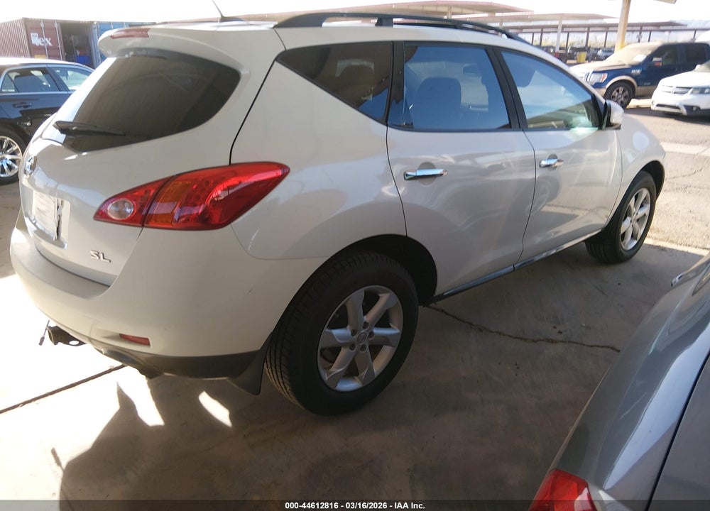 2010 NISSAN MURANO SL VIN: JN8AZ1MU6AW016106