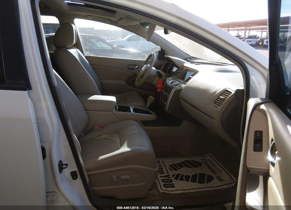 2010 NISSAN MURANO SL VIN: JN8AZ1MU6AW016106
