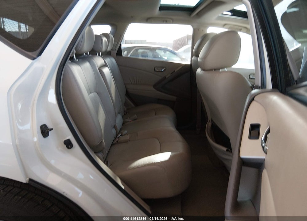 2010 NISSAN MURANO SL VIN: JN8AZ1MU6AW016106