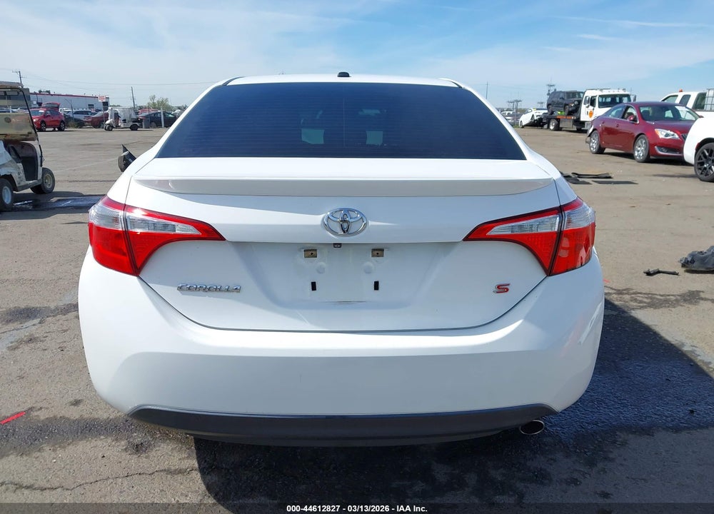 2014 TOYOTA COROLLA S PLUS VIN: 5YFBURHE2EP100003