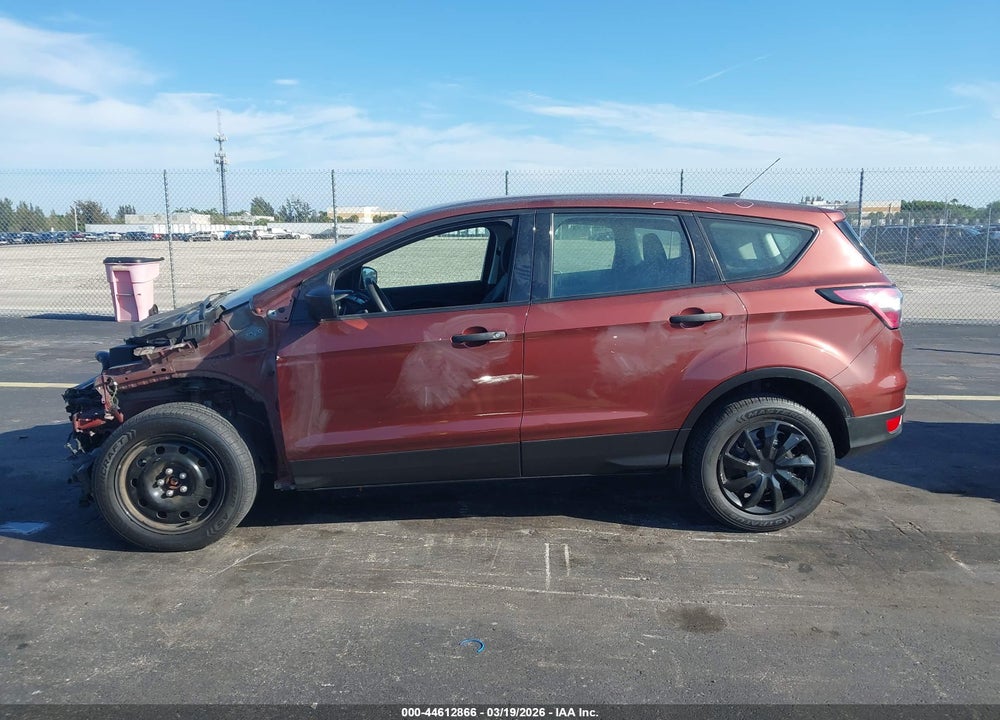 2018 FORD ESCAPE S VIN: 1FMCU0F72JUC02463