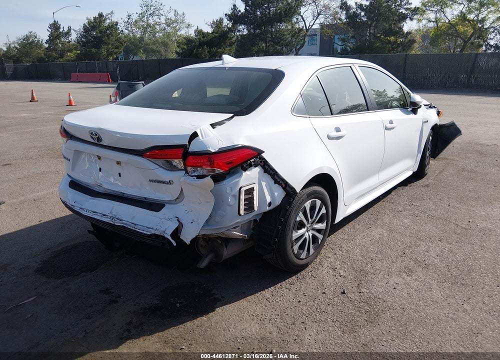 2021 TOYOTA COROLLA HYBRID LE VIN: JTDEAMDEXMJ030963