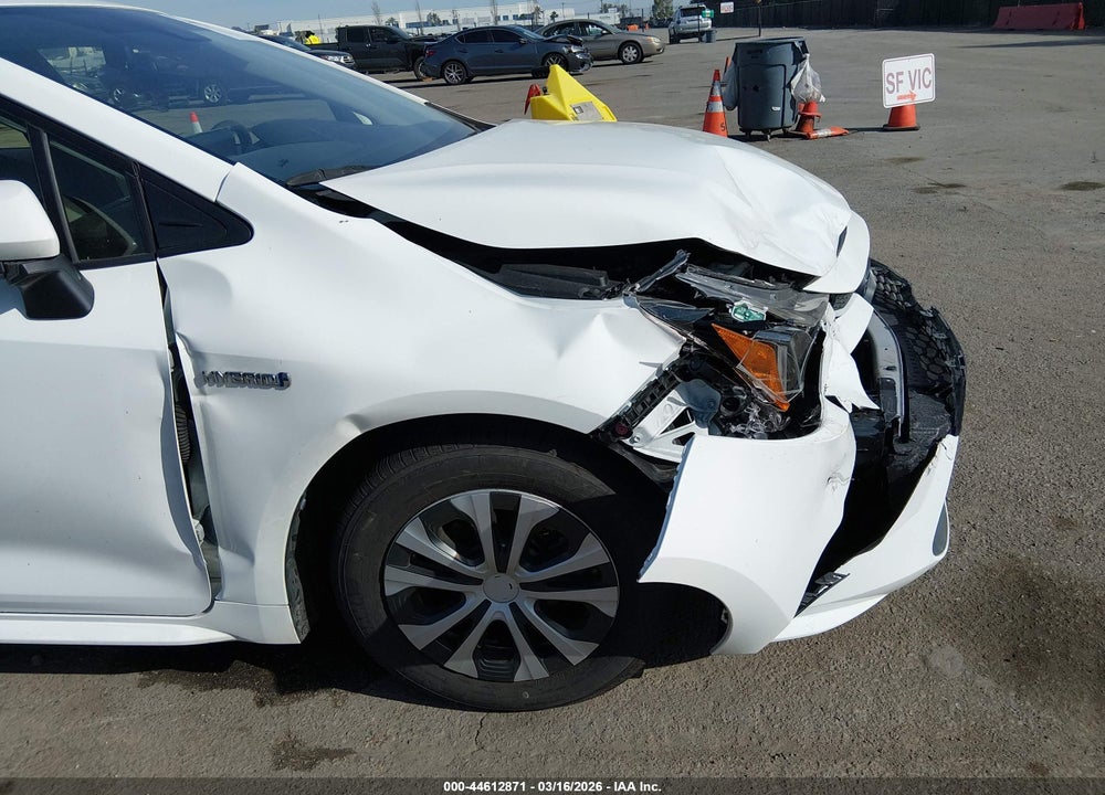 2021 TOYOTA COROLLA HYBRID LE VIN: JTDEAMDEXMJ030963