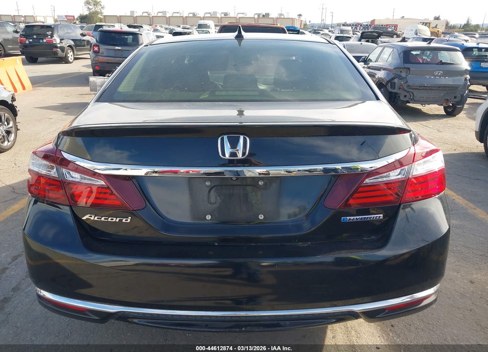 2017 HONDA ACCORD HYBRID VIN: JHMCR6F39HC008887