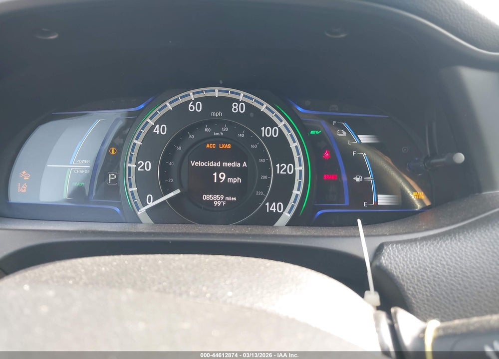 2017 HONDA ACCORD HYBRID VIN: JHMCR6F39HC008887