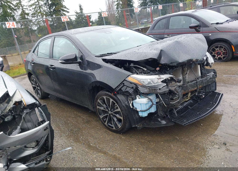2018 TOYOTA COROLLA SE VIN: 2T1BURHE2JC031968