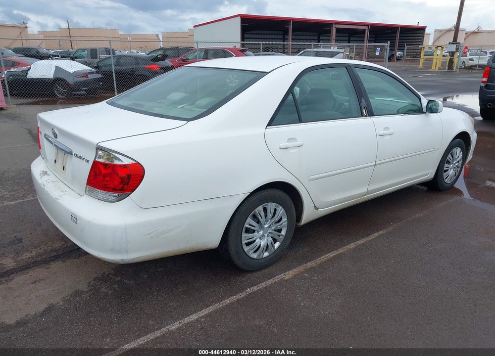 2006 TOYOTA CAMRY LE/SE/STD/XLE VIN: JTDBE32K563057098