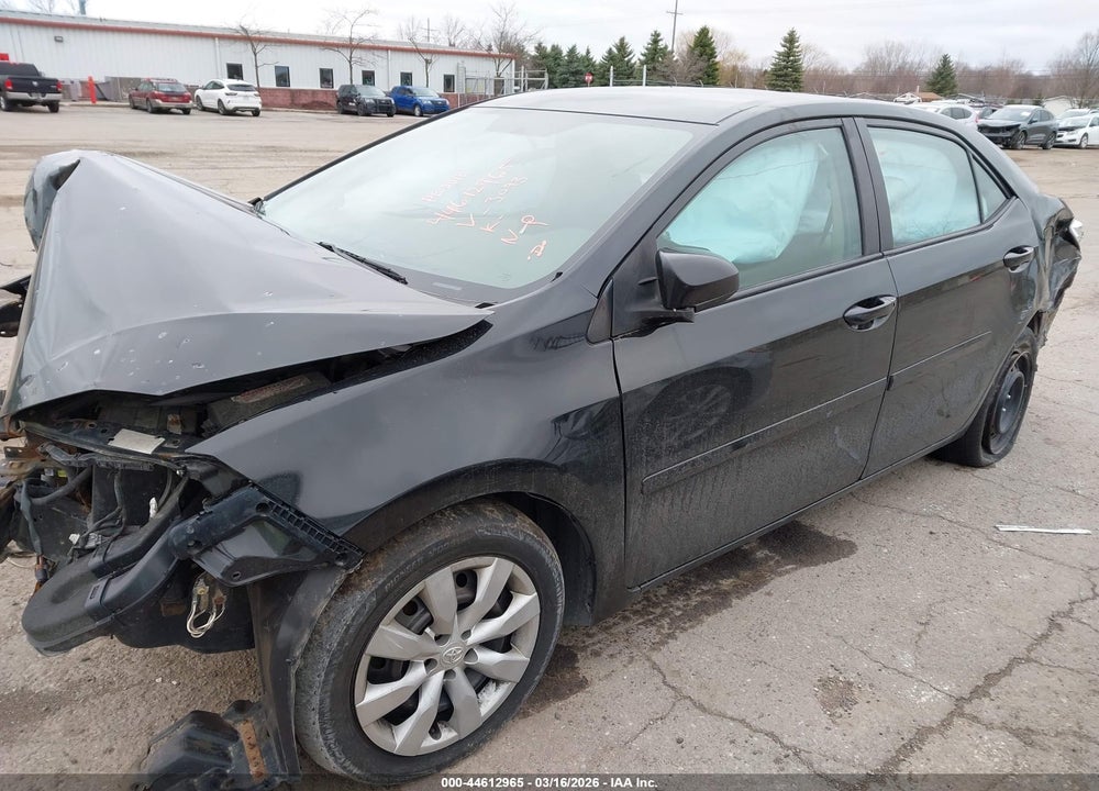 2016 TOYOTA COROLLA LE VIN: 2T1BURHE2GC503093