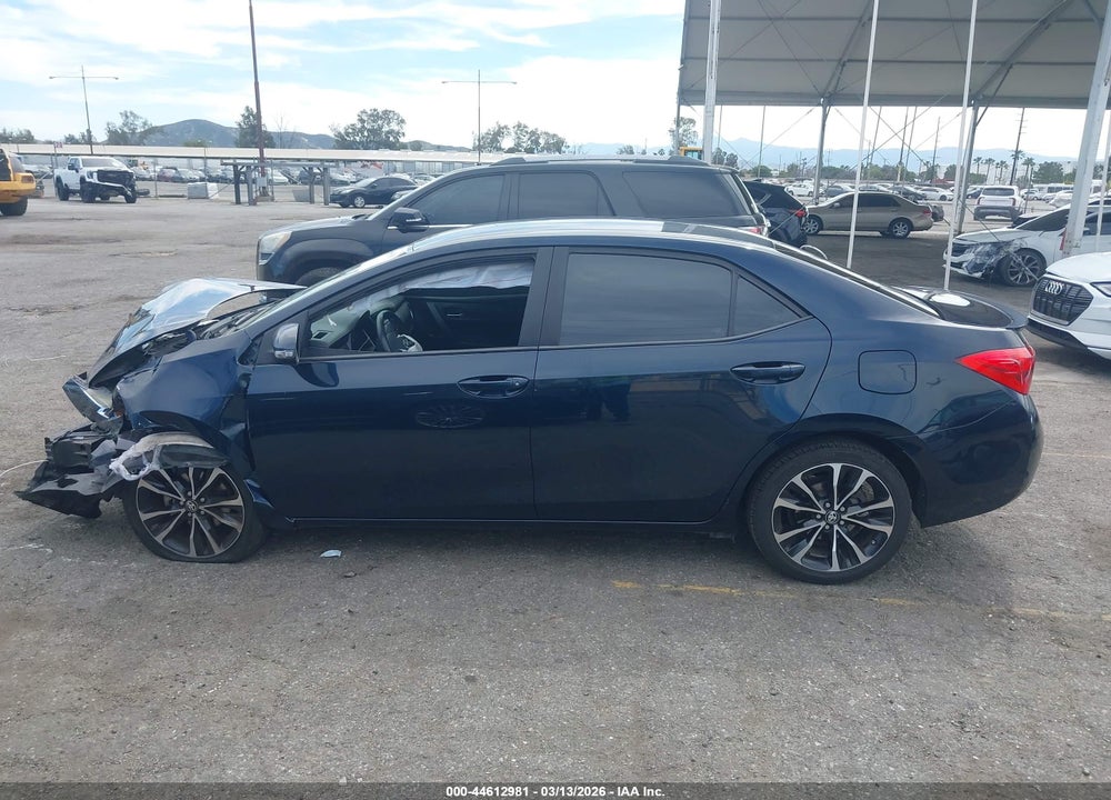 2019 TOYOTA COROLLA SE VIN: 2T1BURHE5KC127854