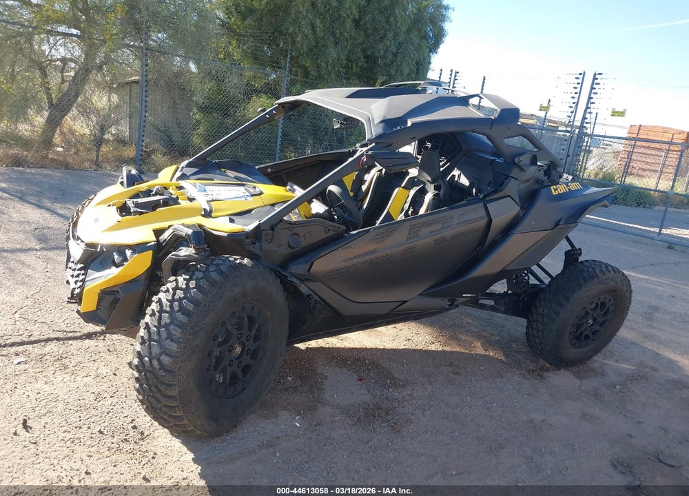 2025 CAN-AM MAVERICK R X RS VIN: 3JB8XAT24SE000047