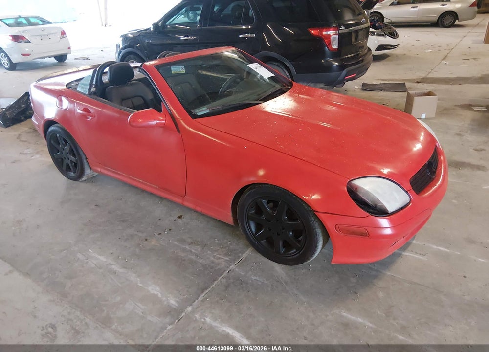 2001 MERCEDES-BENZ SLK 230 KOMPRESSOR VIN: WDBKK49F11F195802
