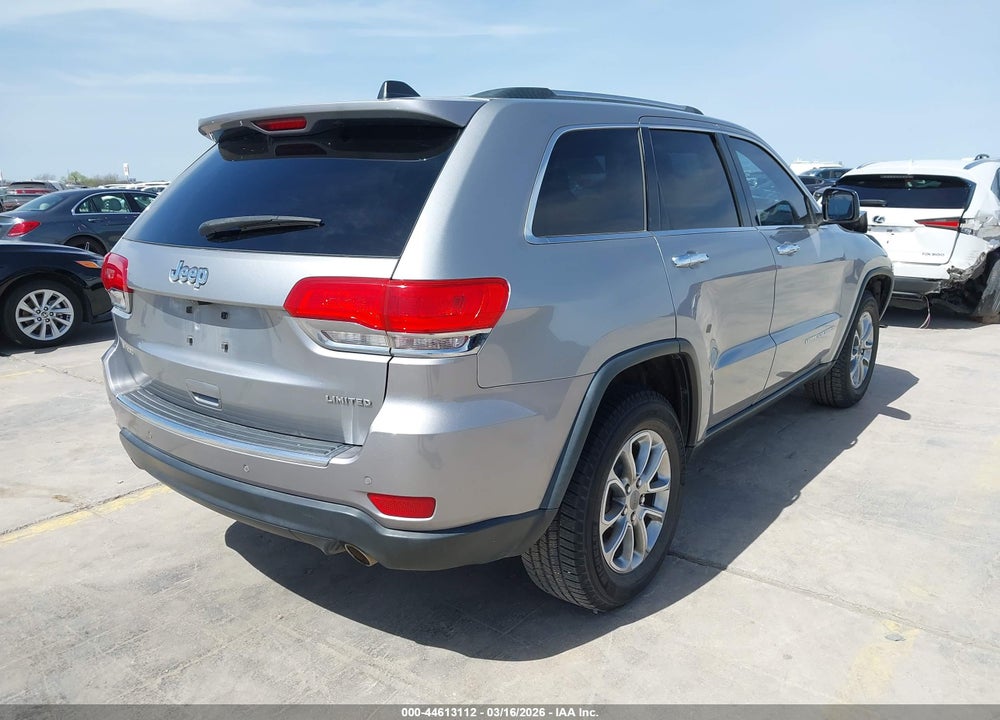 2015 JEEP GRAND CHEROKEE LIMITED VIN: 1C4RJEBG8FC915648