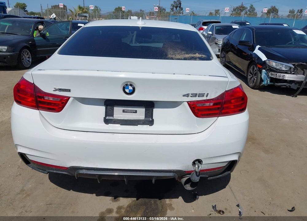 2015 BMW 435I XDRIVE VIN: WBA3R5C56FK371682