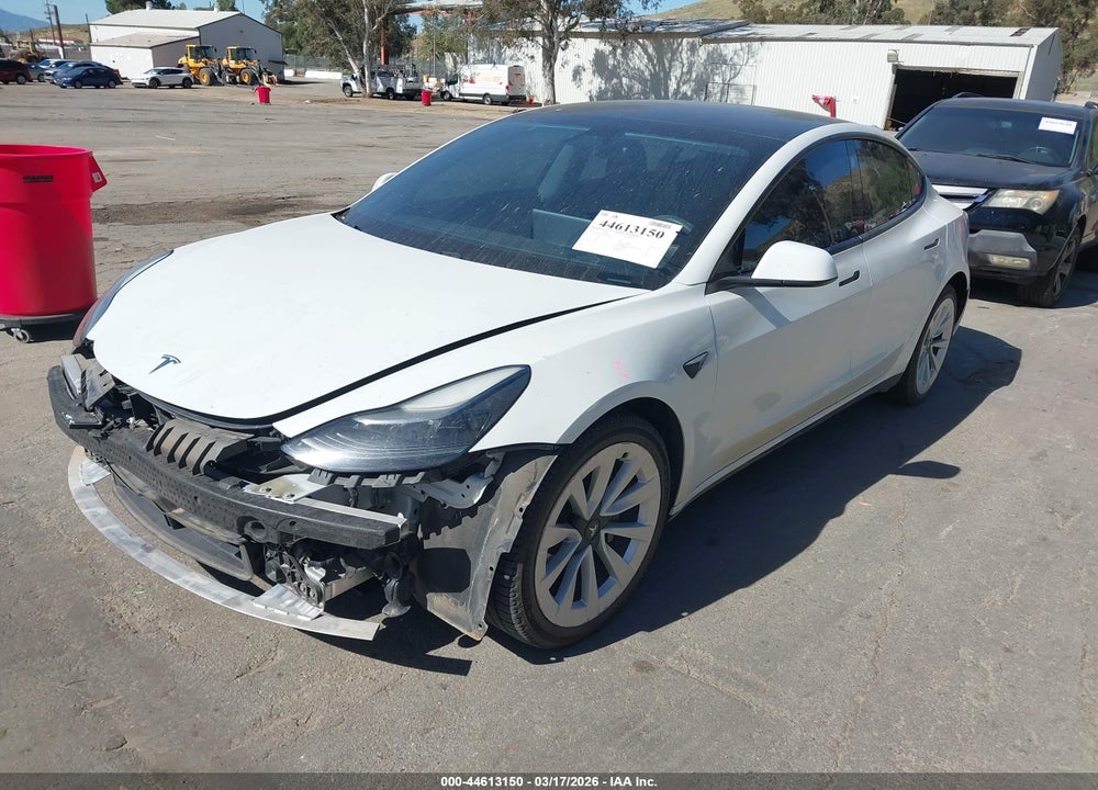 2021 TESLA MODEL 3 LONG RANGE DUAL MOTOR ALL-WHEEL DRIVE VIN: 5YJ3E1EB5MF874253