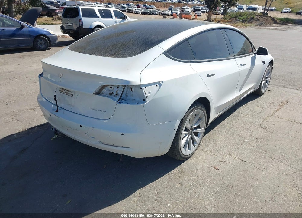2021 TESLA MODEL 3 LONG RANGE DUAL MOTOR ALL-WHEEL DRIVE VIN: 5YJ3E1EB5MF874253