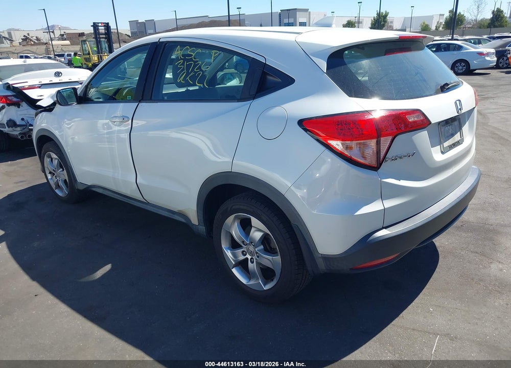 2016 HONDA HR-V LX VIN: 3CZRU5H31GM712459