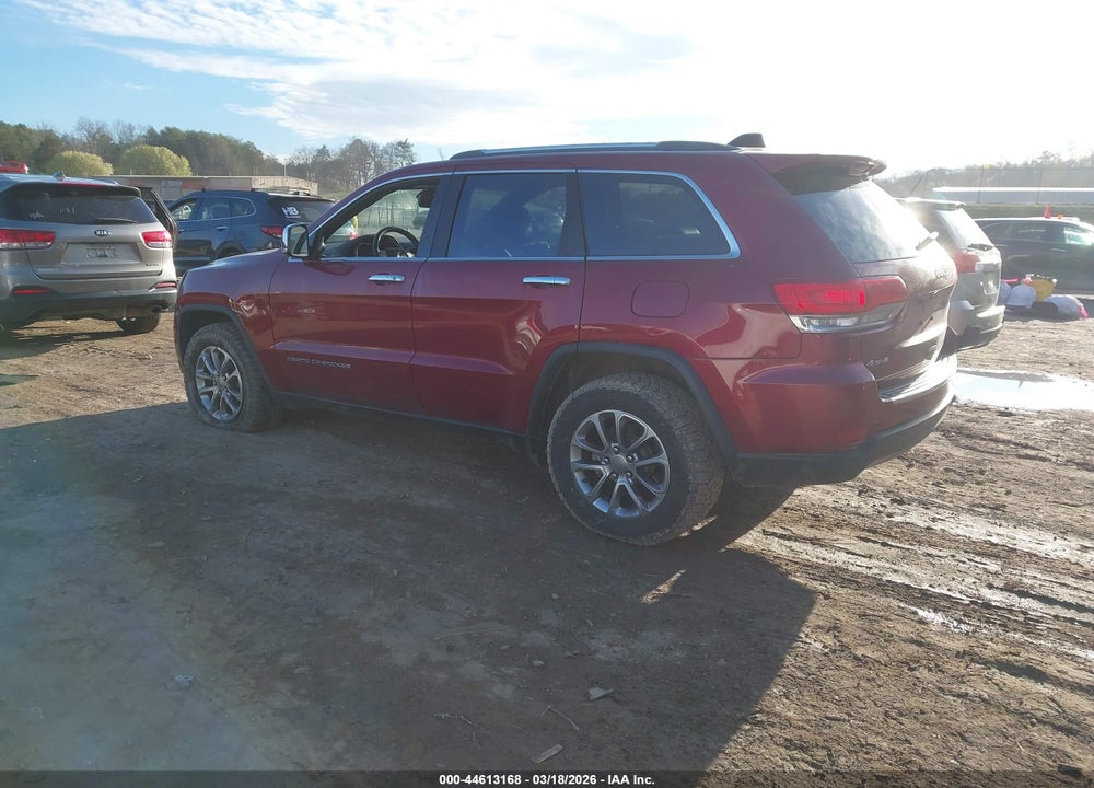 2015 JEEP GRAND CHEROKEE LIMITED VIN: 1C4RJFBG9FC898557
