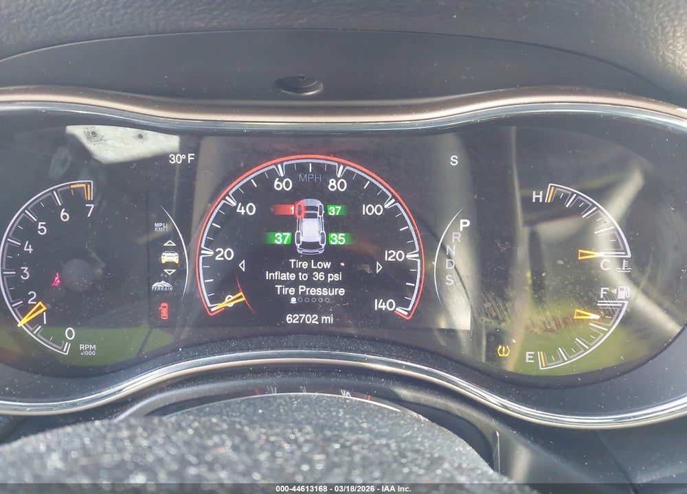 2015 JEEP GRAND CHEROKEE LIMITED VIN: 1C4RJFBG9FC898557