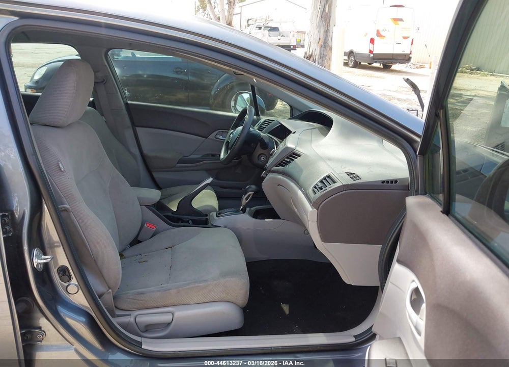 2012 HONDA CIVIC LX VIN: 19XFB2F5XCE090708