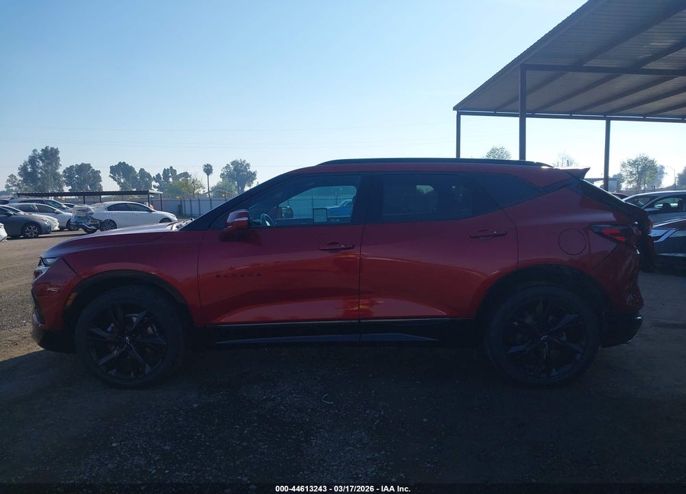 2022 CHEVROLET BLAZER FWD RS VIN: 3GNKBERS0NS127830