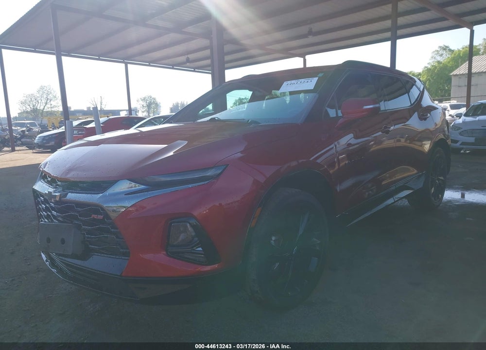 2022 CHEVROLET BLAZER FWD RS VIN: 3GNKBERS0NS127830