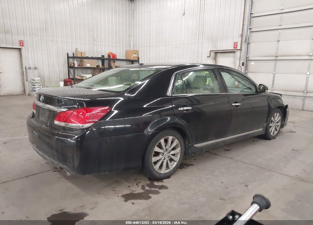 2011 TOYOTA AVALON LIMITED VIN: 4T1BK3DB7BU420636