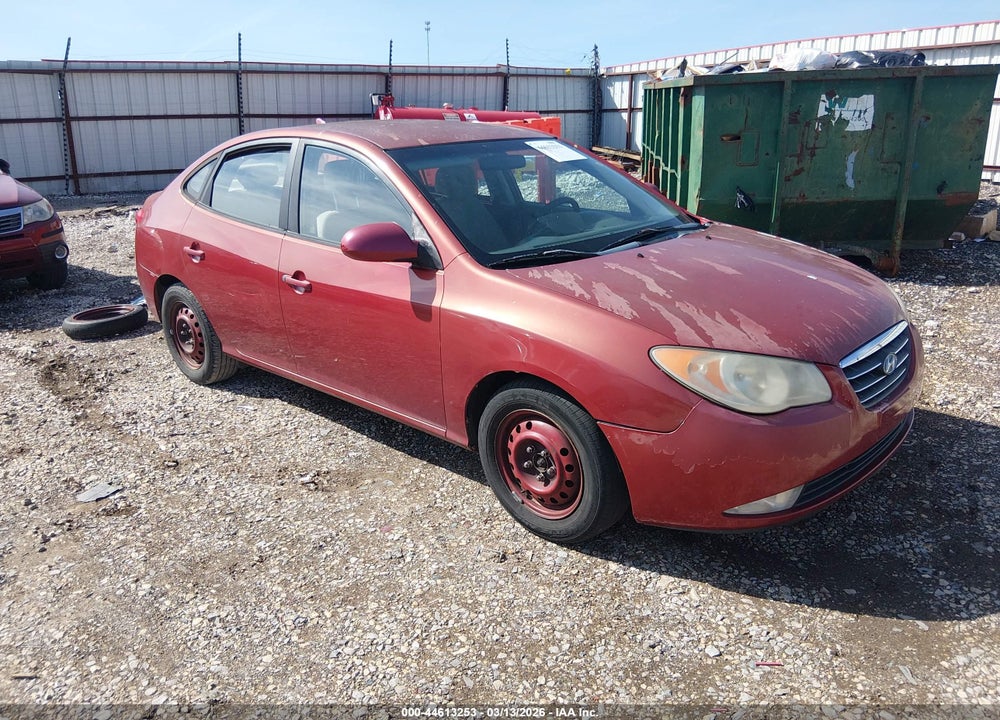 2009 HYUNDAI ELANTRA GLS VIN: KMHDU46D89U690895