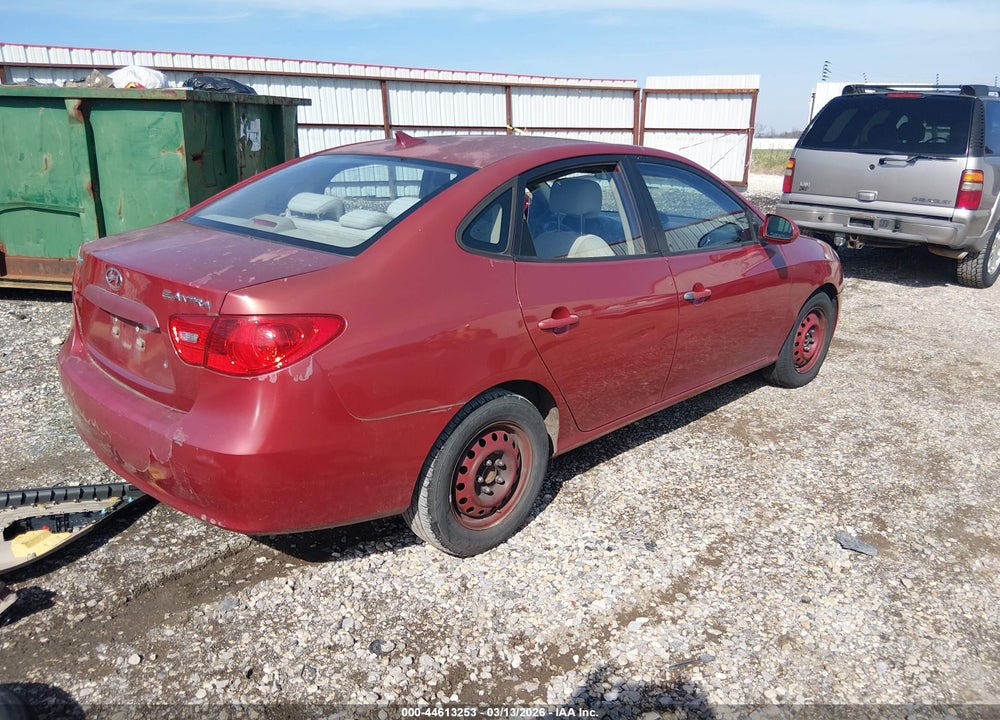 2009 HYUNDAI ELANTRA GLS VIN: KMHDU46D89U690895