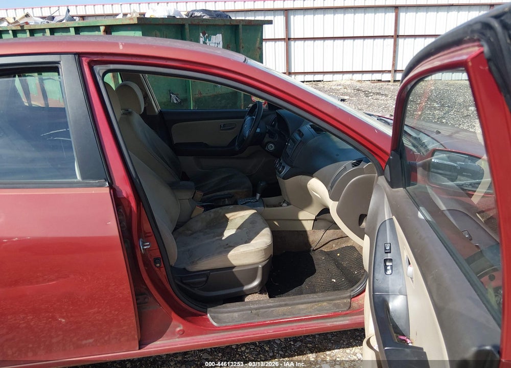 2009 HYUNDAI ELANTRA GLS VIN: KMHDU46D89U690895